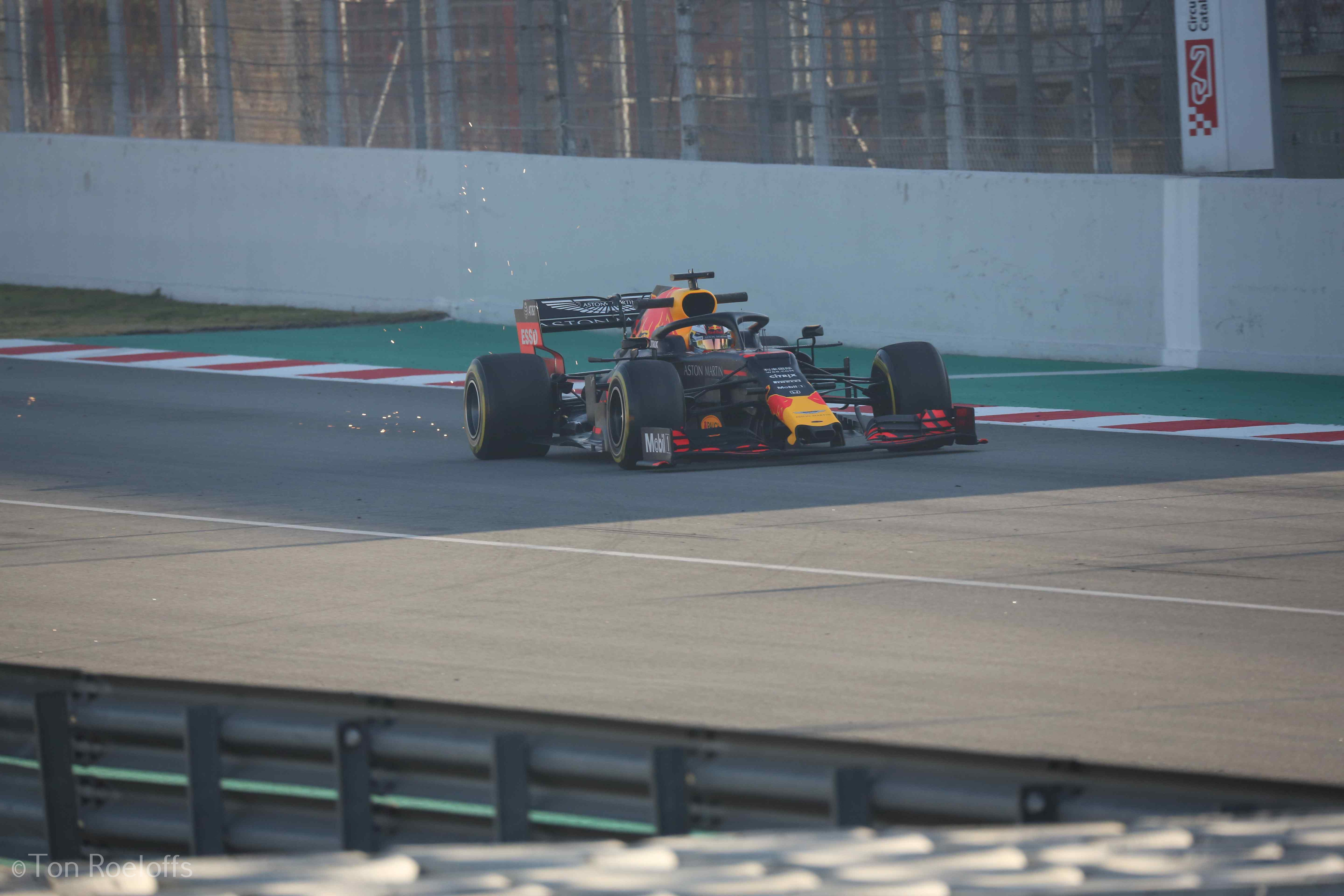 Verstappen pitbox